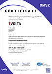 Certificate ISO 14001